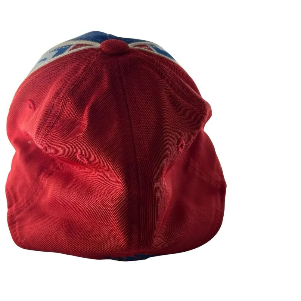 FC Dallas 96 MLS Adidas Small/Medium Adult Fitmax 70 Hat Cap‎ Blue/Red/White